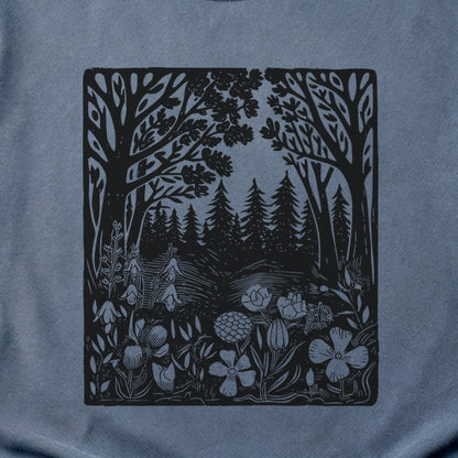 Forest Bloom Cotton T-Shirt