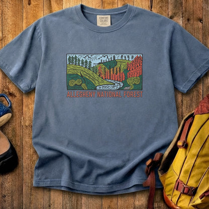 Allegheny National Forest Cotton T-Shirt