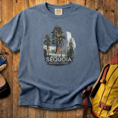 Sequoia National Forest Cotton T-Shirt