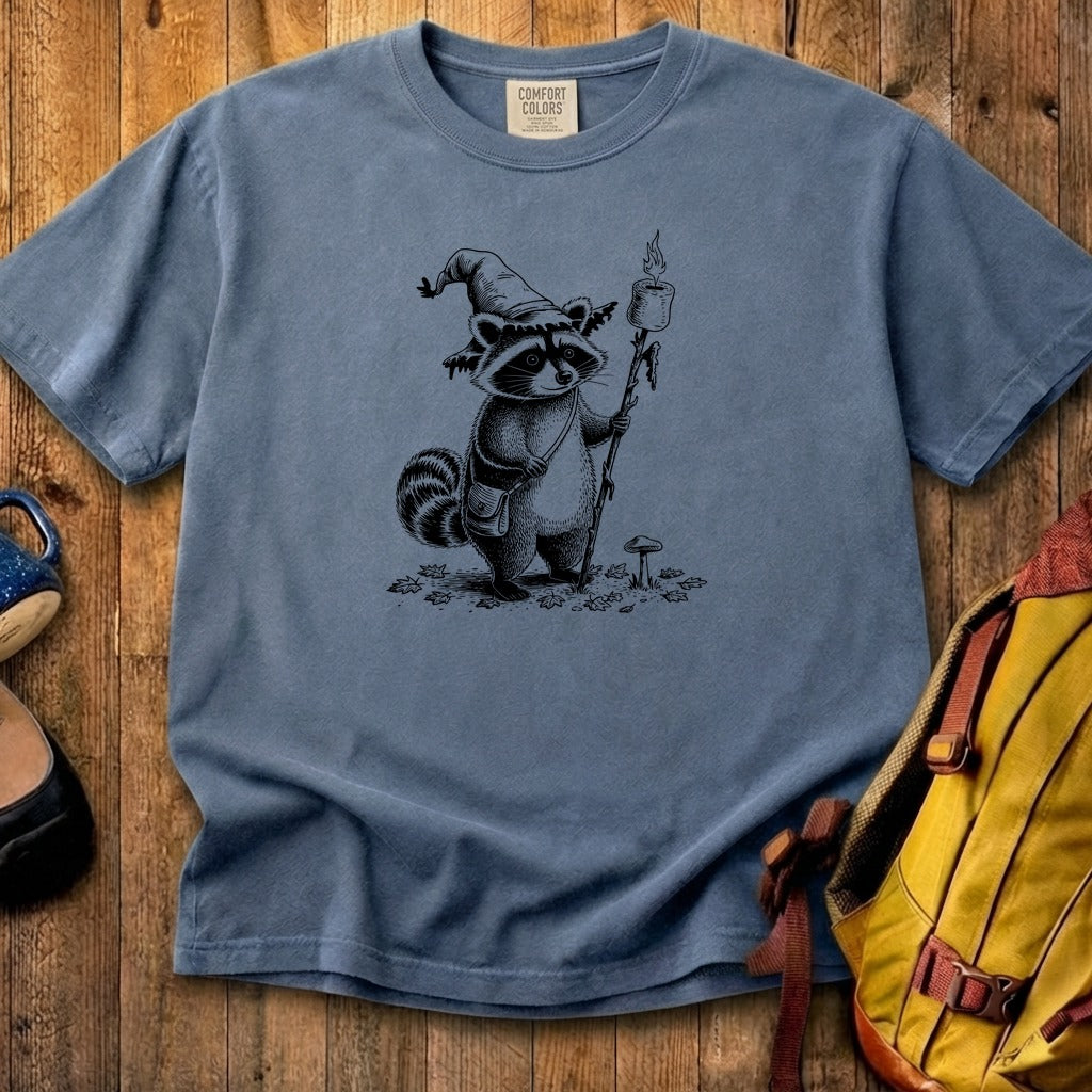 The S'morecerer Raccoon Cotton T-Shirt