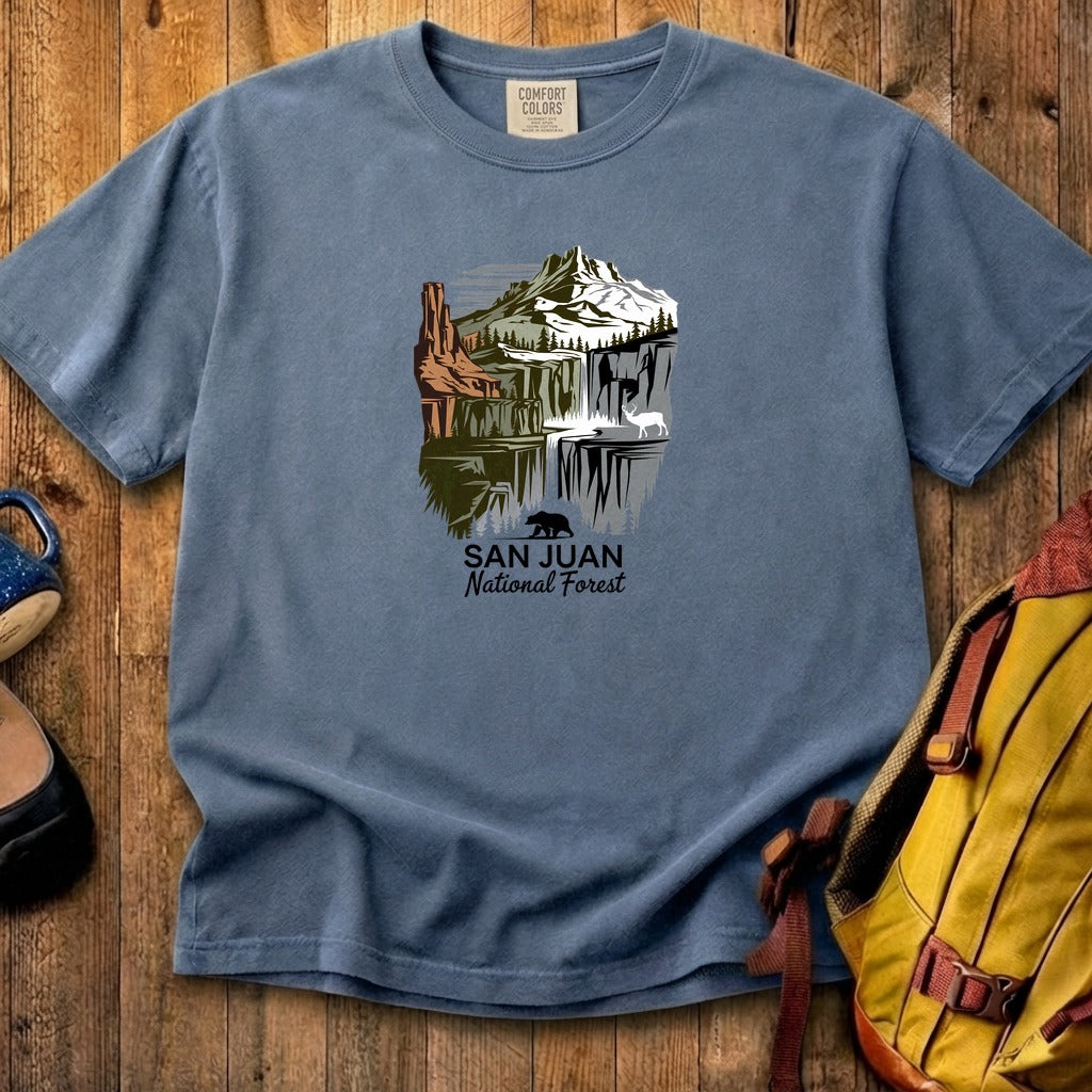 San Juan National Forest Cotton T-Shirt
