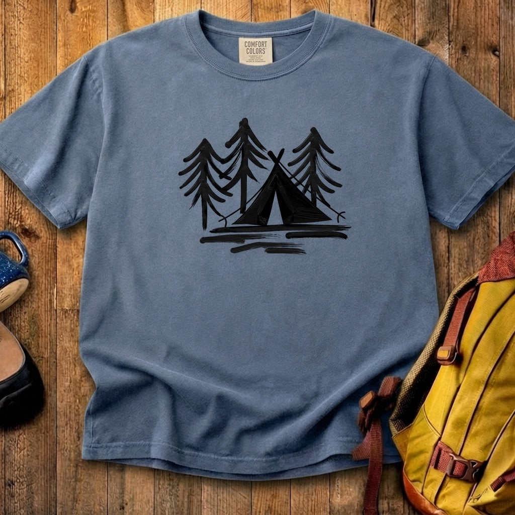 Painted Camp Cotton T-Shirt