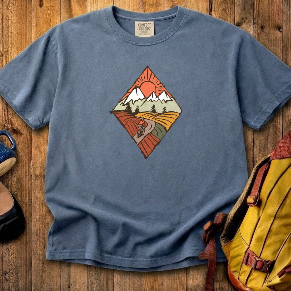 Pedal to the Peaks Cotton T-Shirt