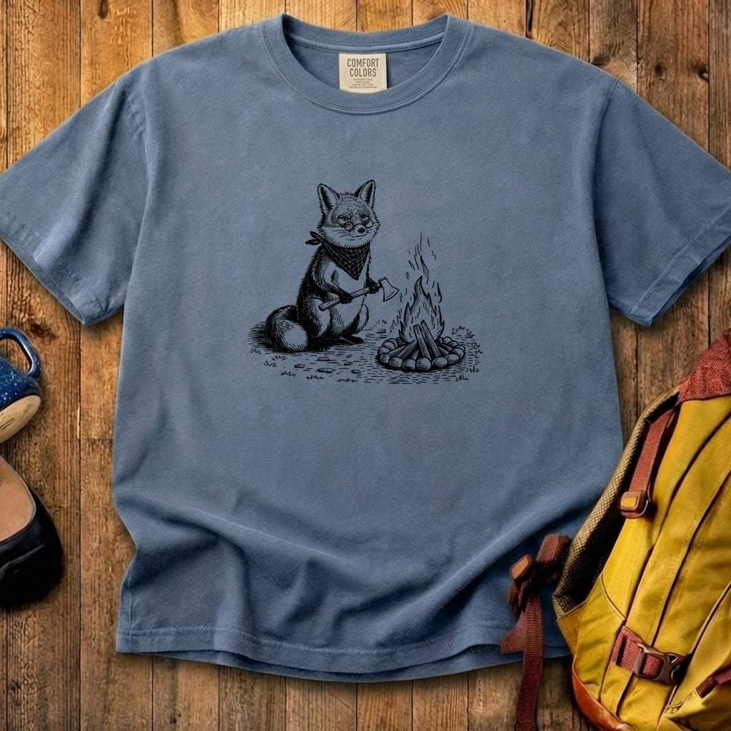 The Pyrofessor Fox Cotton T-Shirt