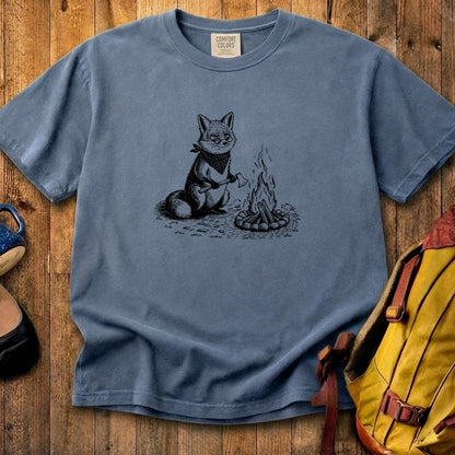The Pyrofessor Fox Cotton T-Shirt