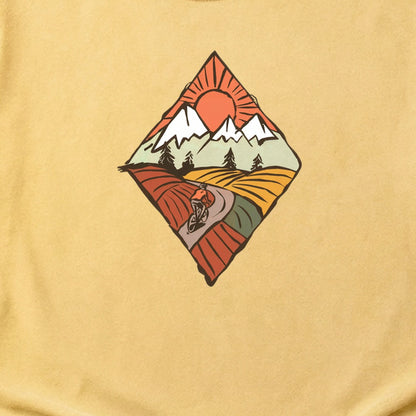 Pedal to the Peaks Cotton T-Shirt