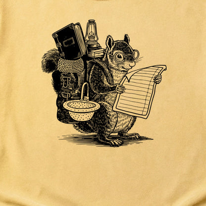 The Packademic Squirrel Cotton T-Shirt