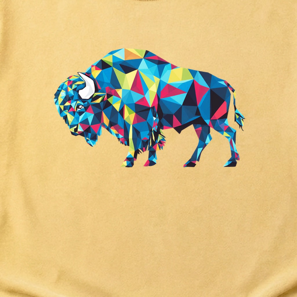 Buffalo Mosaic Cotton T-Shirt