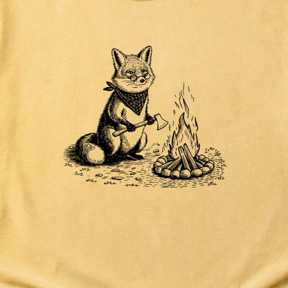 The Pyrofessor Fox Cotton T-Shirt