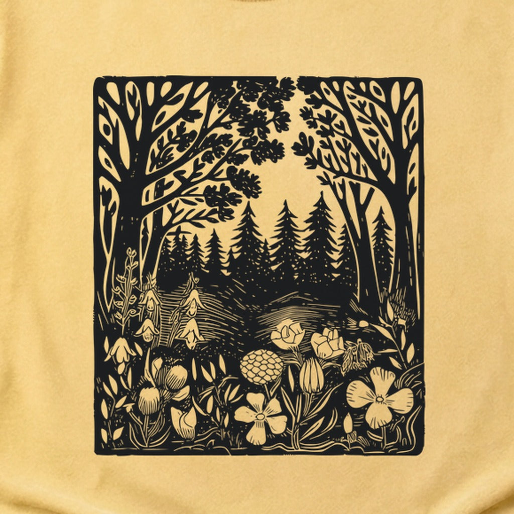 Forest Bloom Cotton T-Shirt