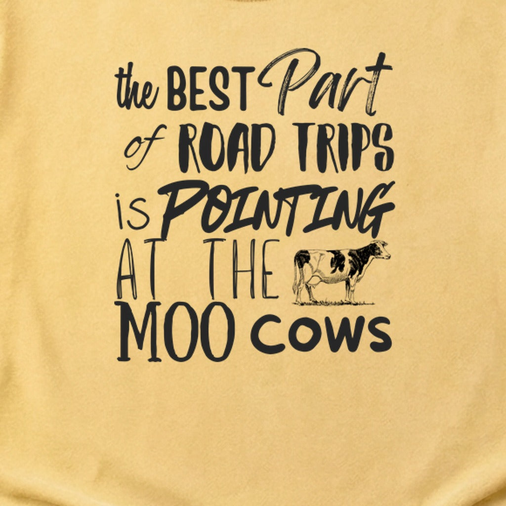 Moo Cows Road Trip Cotton T-Shirt