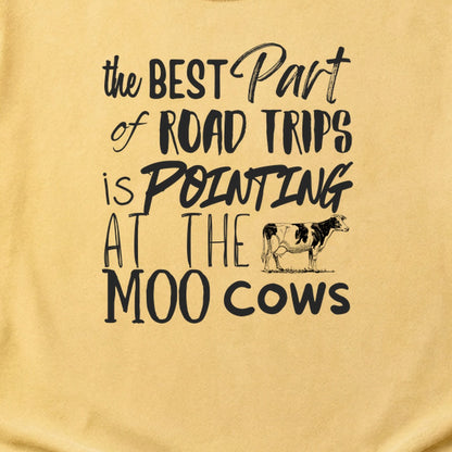 Moo Cows Road Trip Cotton T-Shirt