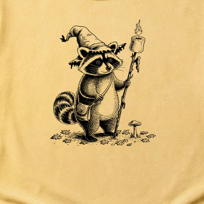 The S'morecerer Raccoon Cotton T-Shirt
