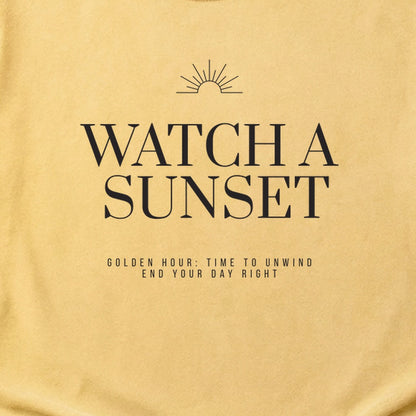 End Your Day Right Cotton T-Shirt