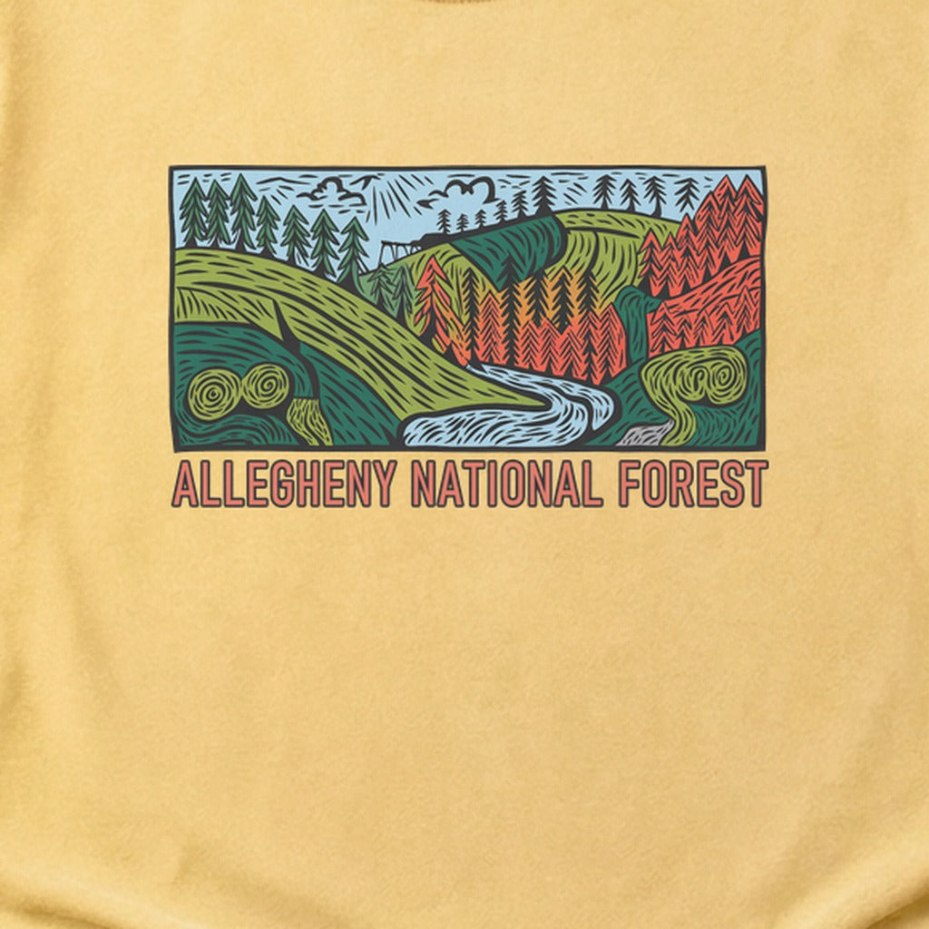 Allegheny National Forest Cotton T-Shirt