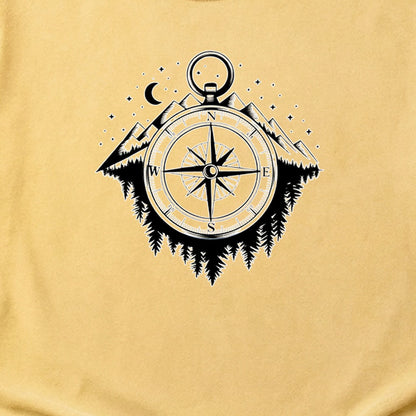 Navigate the Mountains Cotton T-Shirt