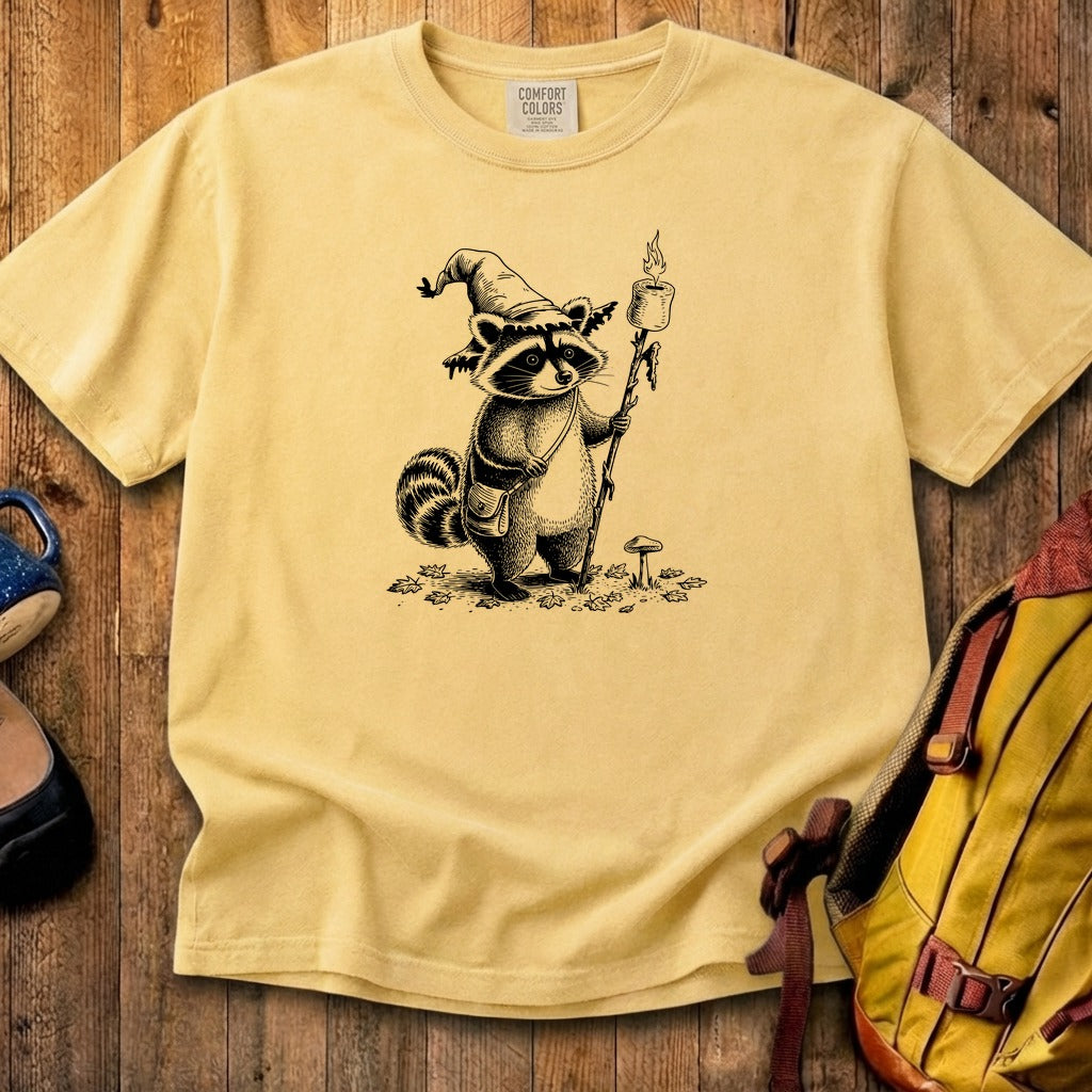 The S'morecerer Raccoon Cotton T-Shirt
