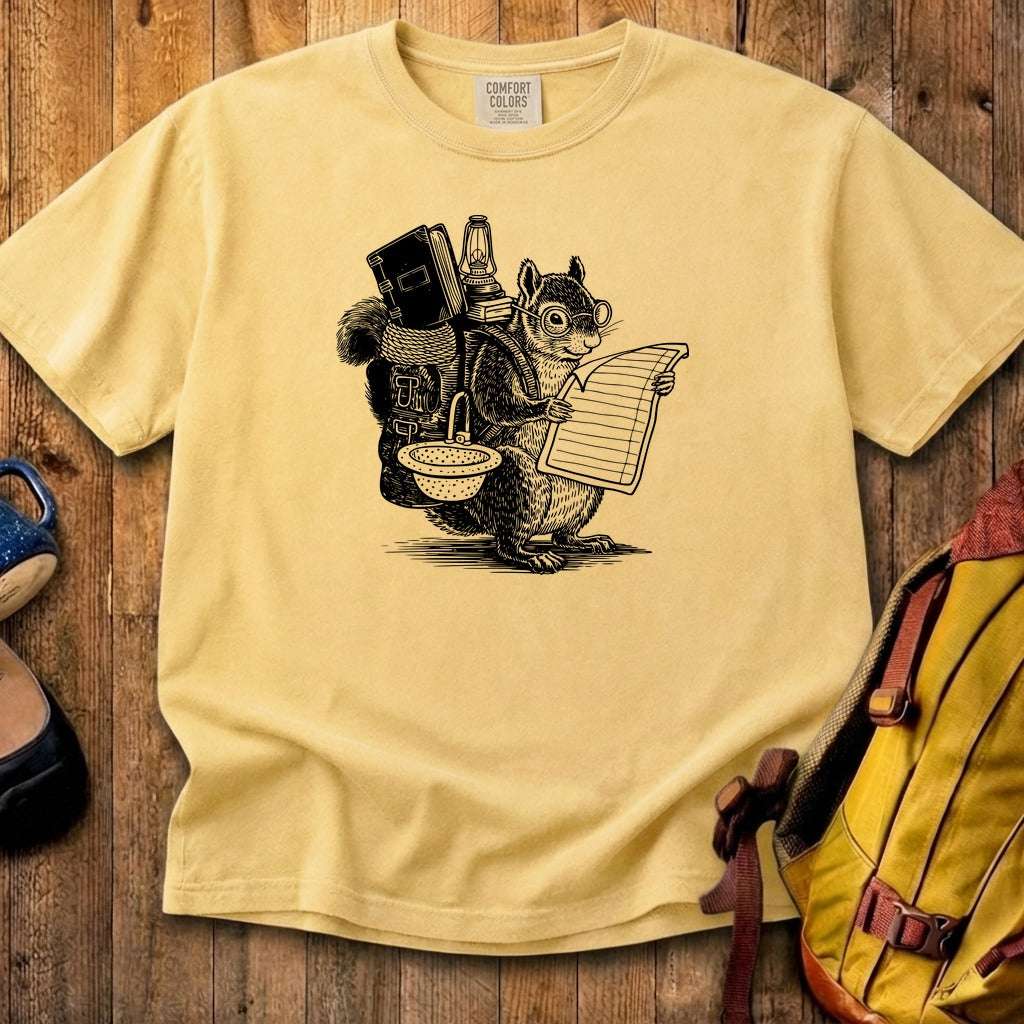 The Packademic Squirrel Cotton T-Shirt