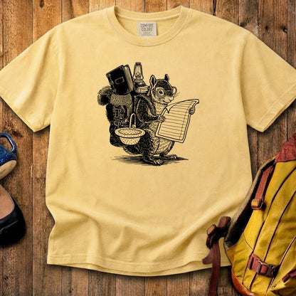 The Packademic Squirrel Cotton T-Shirt