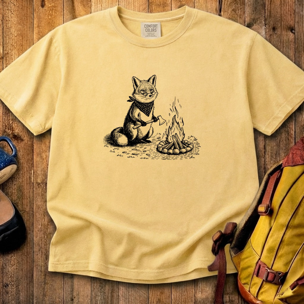 The Pyrofessor Fox Cotton T-Shirt