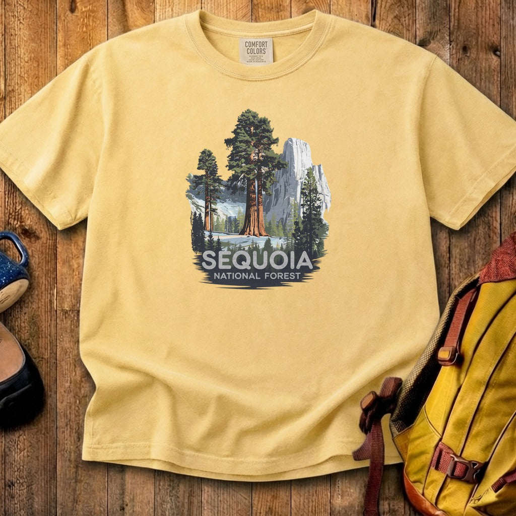 Sequoia National Forest Cotton T-Shirt