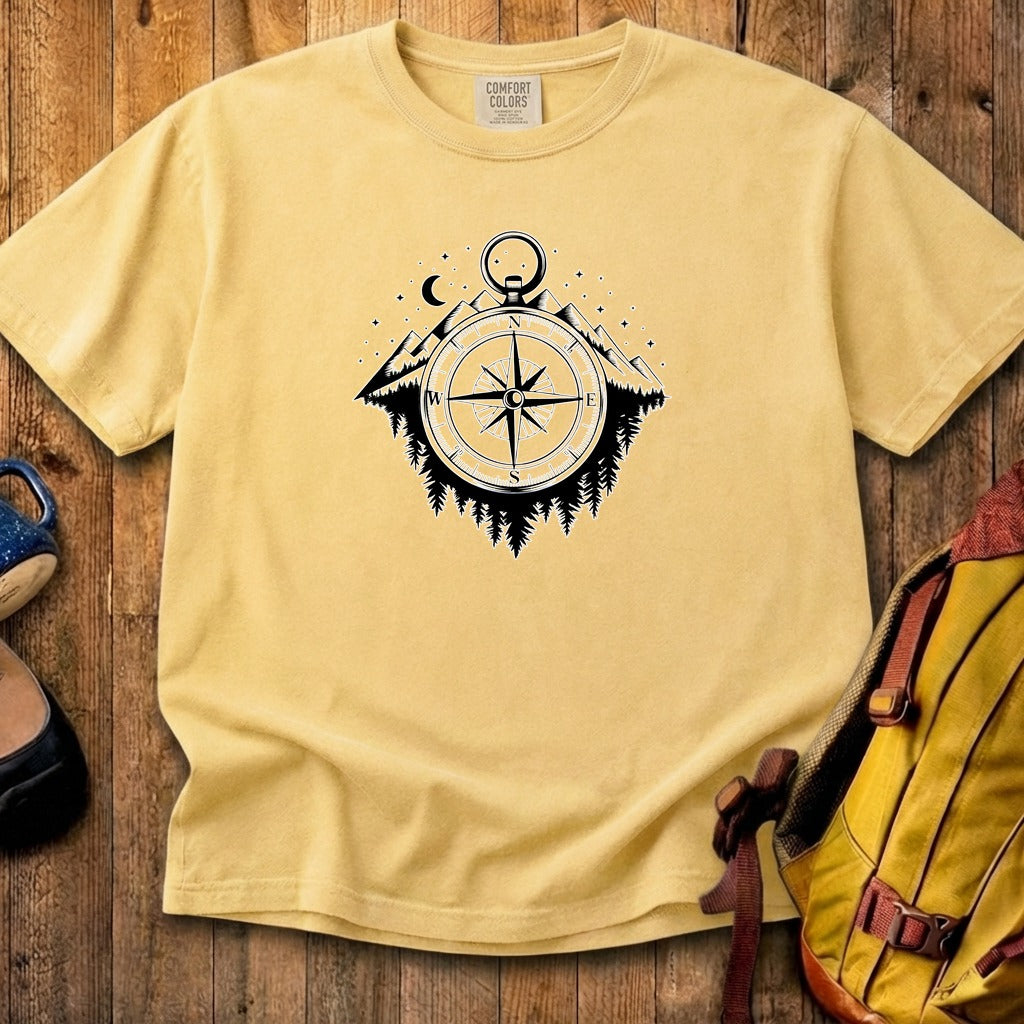 Navigate the Mountains Cotton T-Shirt