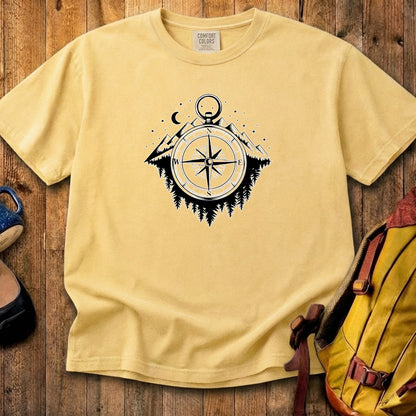 Navigate the Mountains Cotton T-Shirt