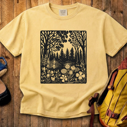 Forest Bloom Cotton T-Shirt