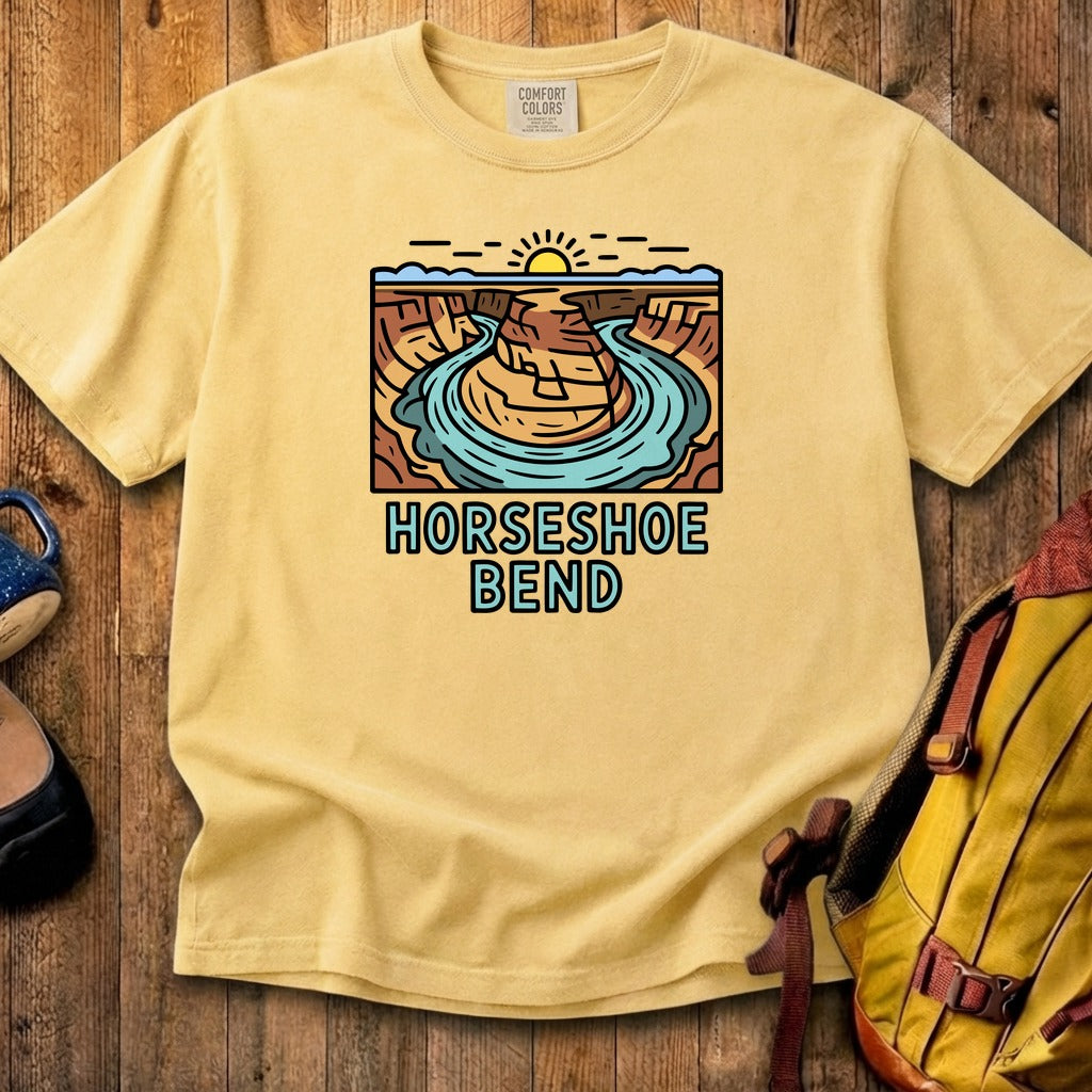 Horseshoe Bend Glen Canyon Cotton T-Shirt