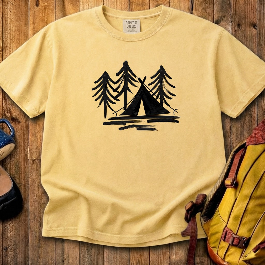 Painted Camp Cotton T-Shirt