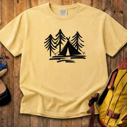 Painted Camp Cotton T-Shirt