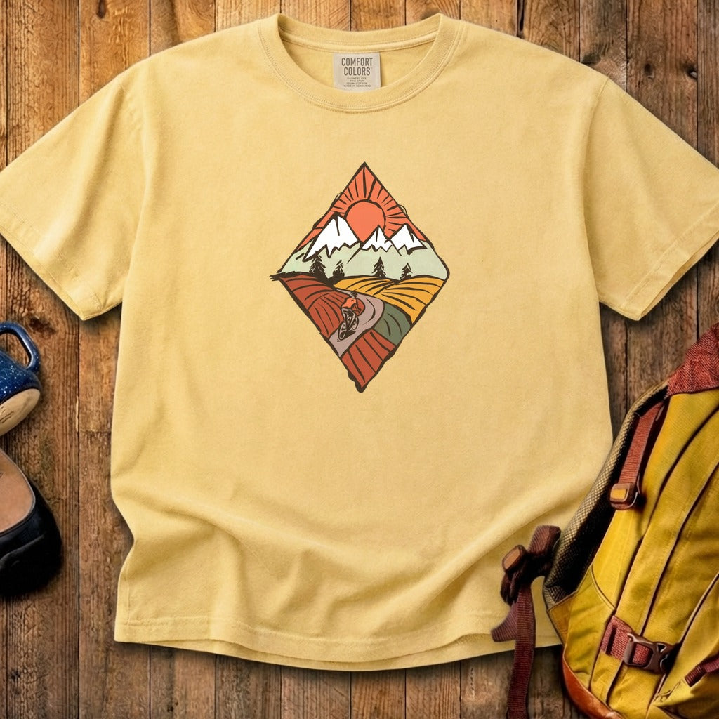 Pedal to the Peaks Cotton T-Shirt