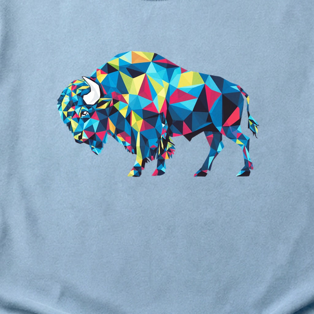 Buffalo Mosaic Cotton T-Shirt