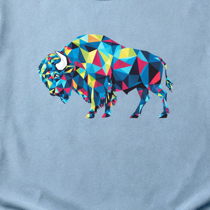 Buffalo Mosaic Cotton T-Shirt