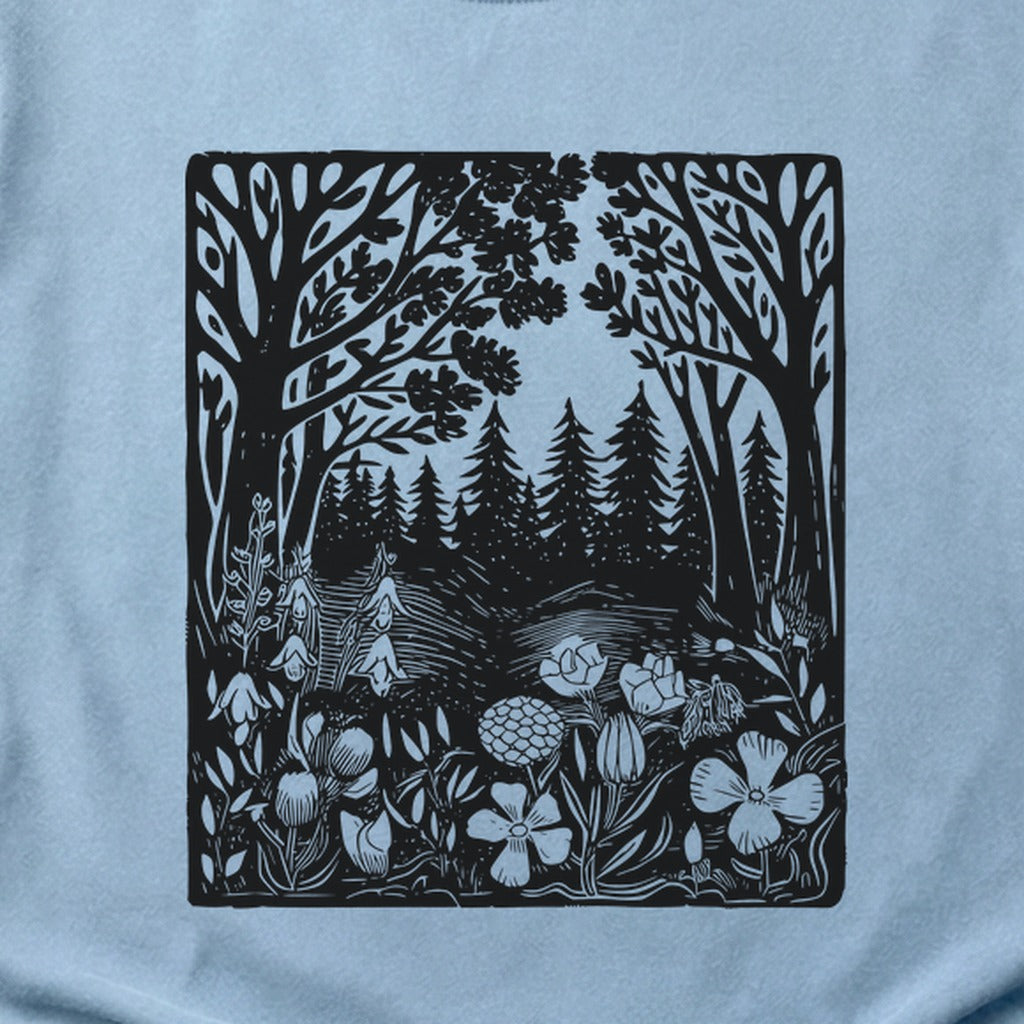 Forest Bloom Cotton T-Shirt