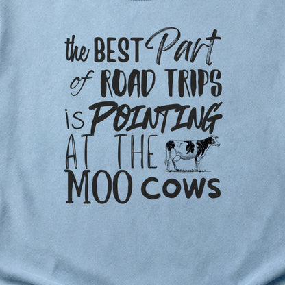 Moo Cows Road Trip Cotton T-Shirt