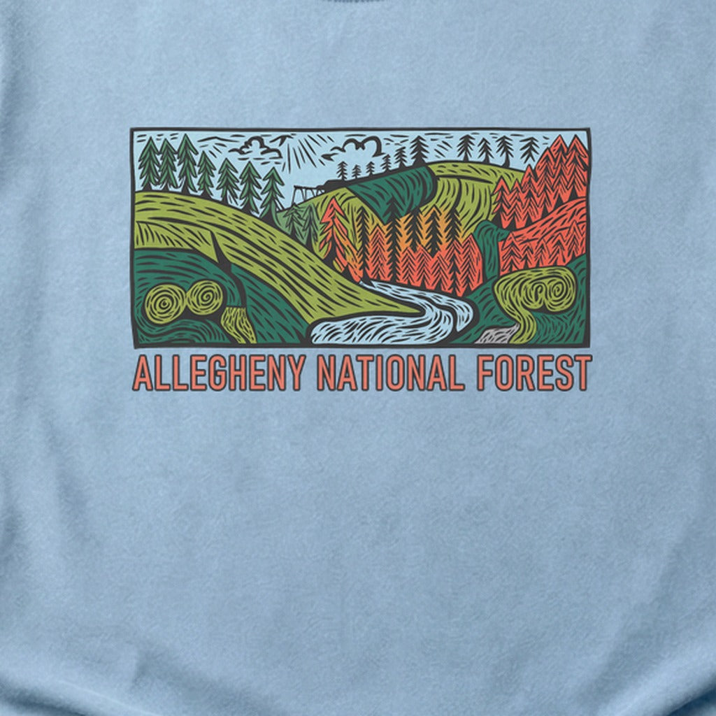 Allegheny National Forest Cotton T-Shirt