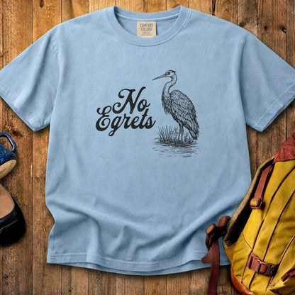 No Egrets Cotton T-Shirt