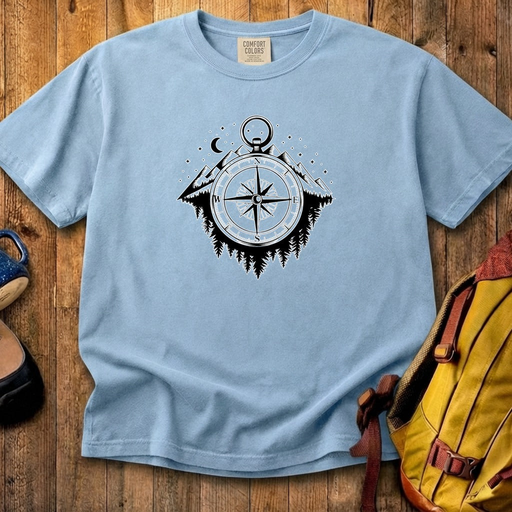 Navigate the Mountains Cotton T-Shirt