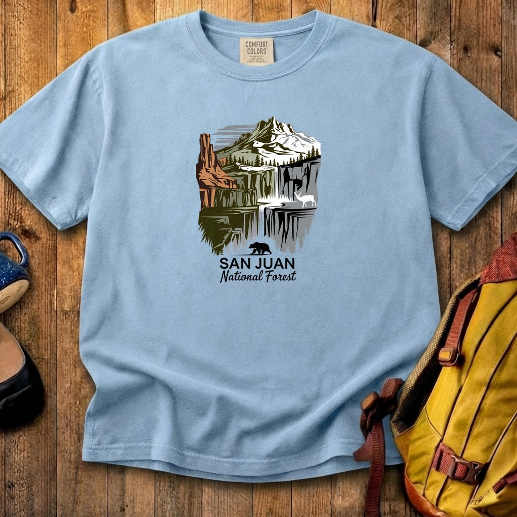 San Juan National Forest Cotton T-Shirt