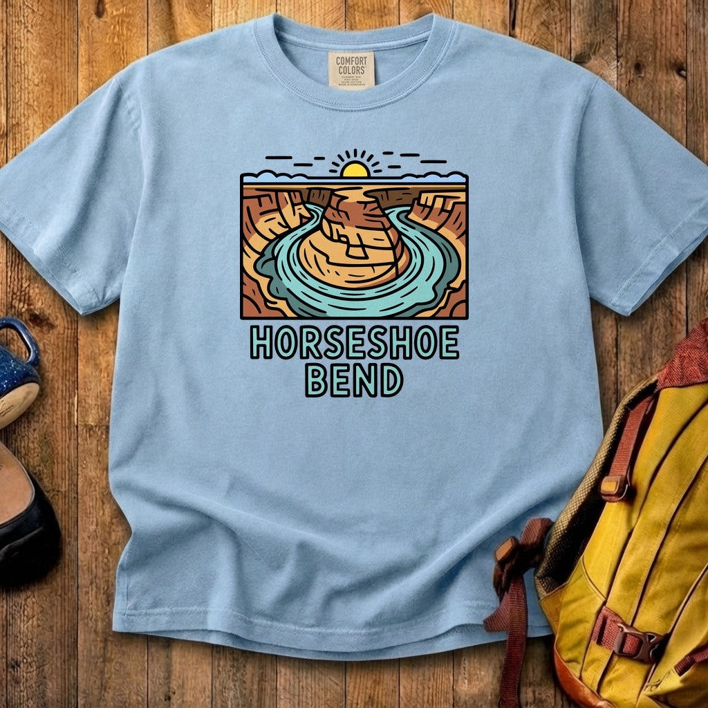 Horseshoe Bend Glen Canyon Cotton T-Shirt