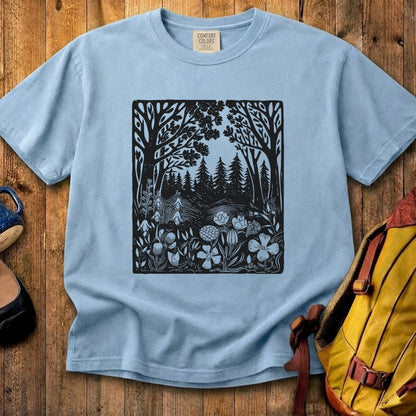 Forest Bloom Cotton T-Shirt