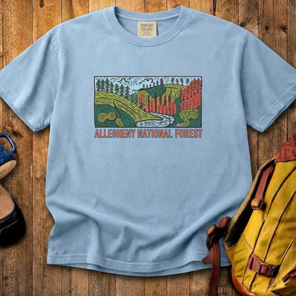 Allegheny National Forest Cotton T-Shirt