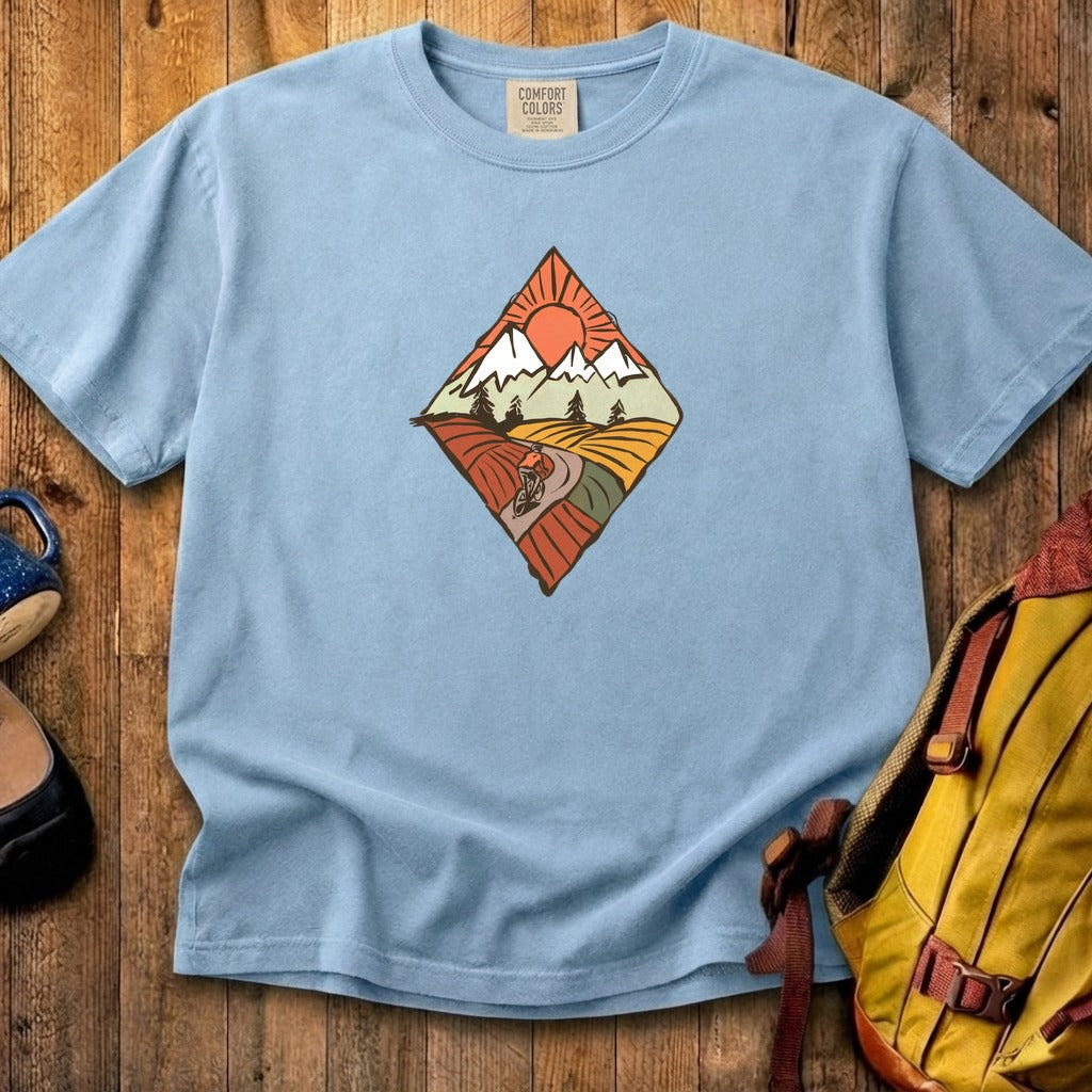 Pedal to the Peaks Cotton T-Shirt