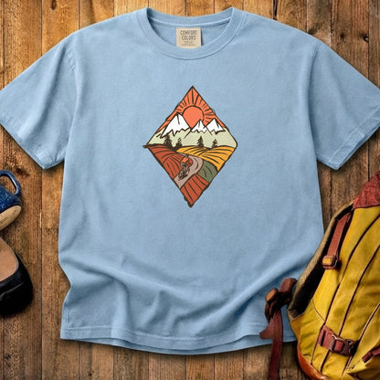 Pedal to the Peaks Cotton T-Shirt