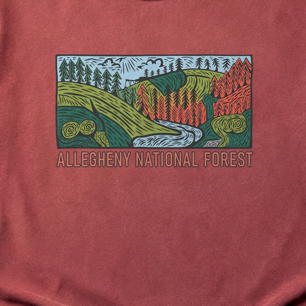 Allegheny National Forest Cotton T-Shirt