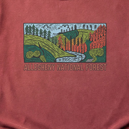 Allegheny National Forest Cotton T-Shirt