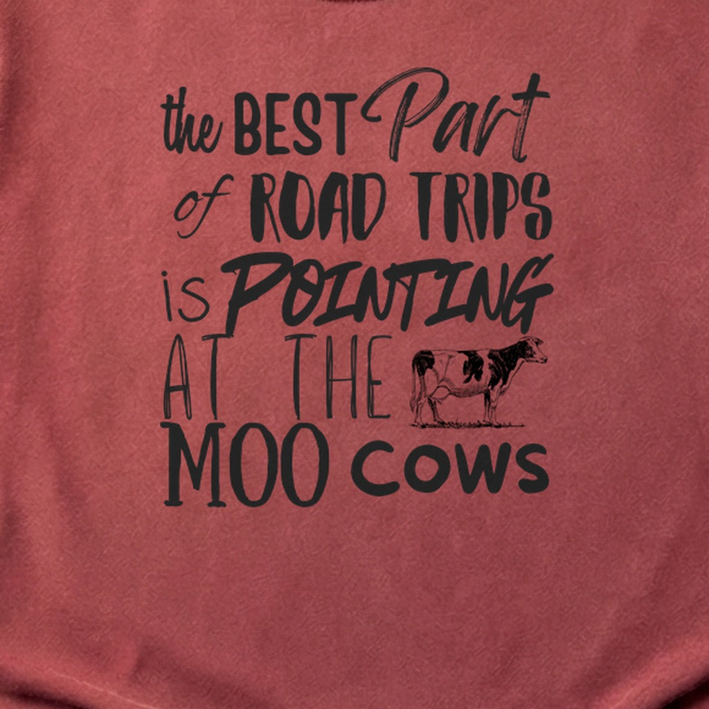Moo Cows Road Trip Cotton T-Shirt