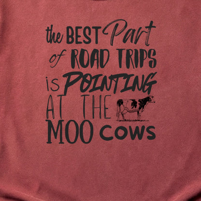 Moo Cows Road Trip Cotton T-Shirt