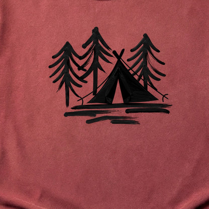Painted Camp Cotton T-Shirt